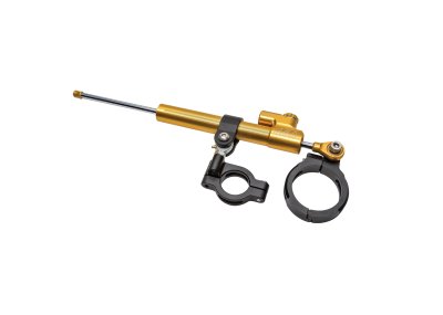 Runstock Hyperpro Steering Damper Kit – Harley-Davidson Softail M8 Side Frame Mount (CNC Billet Performance Upgrade)