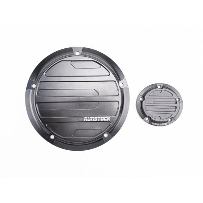 Runstock Pioneer Series Derby & Timing Cover Set for Harley-Davidson – CNC Billet Custom Design Runstock Pioneer Series Derby & Timing Cover Set for Harley-Davidson – CNC Billet Custom Design