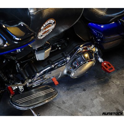 Runstock Shifter Peg for Harley-Davidson – CNC Billet Aluminum Shift Foot Peg Runstock Shifter Peg for Harley-Davidson – CNC Billet Aluminum Shift Foot Peg