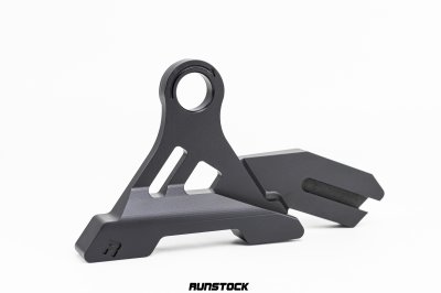 Runstock Universal Rear Radial Caliper Bracket – CNC Billet Adapter for Harley-Davidson All Models Runstock Universal Rear Radial Caliper Bracket – CNC Billet Adapter for Harley-Davidson All Models