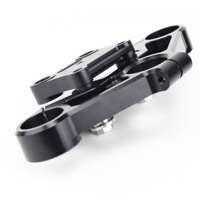 Runstock Riser Relocation Plate for Harley FL Touring – Stepback Handlebar Adapter Runstock Riser Relocation Plate for Harley FL Touring – Stepback Handlebar Adapter