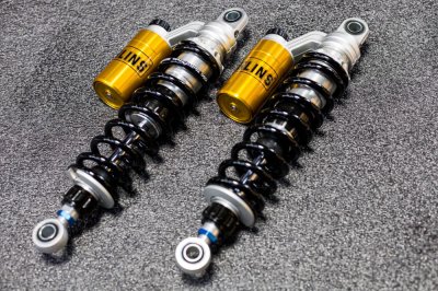 Öhlins Rear Piggyback Shocks for Harley-Davidson – Fully Adjustable Performance Suspension Öhlins Rear Piggyback Shocks for Harley-Davidson – Fully Adjustable Performance Suspension