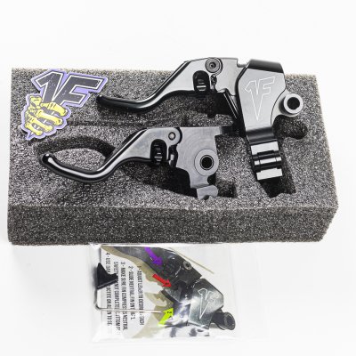 1FNGR-Signature Series Adjustable Easier Pull Clutch + Brake Lever Combo