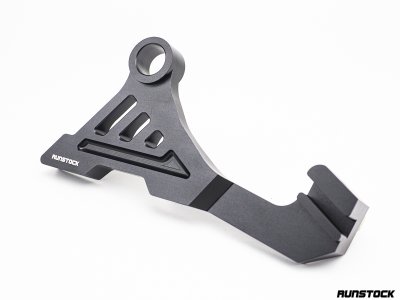 Runstock Universal Rear Radial Caliper Bracket – CNC Billet Adapter for Harley-Davidson All Models Runstock Universal Rear Radial Caliper Bracket – CNC Billet Adapter for Harley-Davidson All Models