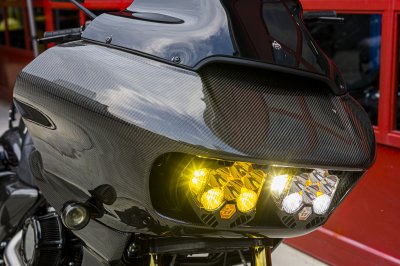 Runstock Baja LP6 Headlight Bracket for Harley-Davidson Roadglide 2014-2023