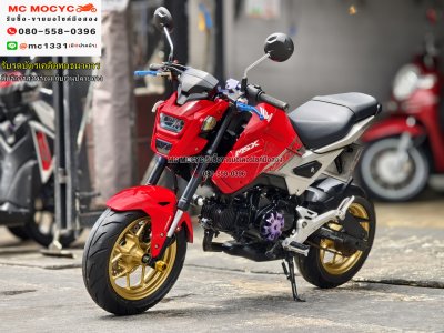 Msx sf รุ่นTop Abs 2018 รถบ้านแท้ไม่ใช่รถประมูล เครื่องท่อเดิมชุดสีสวย มีเล่มชุดโอนครบ  No1188