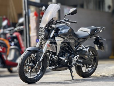 CB 300R 2018 H2c เครื่องท่อเดิมเสียงเงียบ ใช้งานได้ปกติ มีเล่มเขียวชุดโอนให้ครบ NO1319