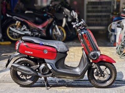 Qbix 125 2017 รุ่นTOP ABS วิ่ง6000โล กุญแจรีโมท รถบ้าน เล่มชุดโอนครบ NO1350