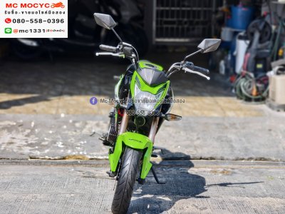 Z125 2022 วิ่ง10000โล รถบ้านแท้ไม่ใช่รถประมูล เล่มเขียวชุดโอนครบ No1375