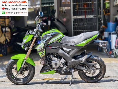 Z125 2022 วิ่ง10000โล รถบ้านแท้ไม่ใช่รถประมูล เล่มเขียวชุดโอนครบ No1375