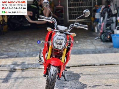 Grom 125 2024 เลขไมล์2000โล รถบ้านแท้มือเดียวไม่ใช่รถประมูล เครื่องท่อเดิมชุดสีสวย มีเล่มชุดโอนครบ No1379