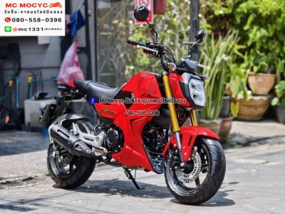 Grom 125 2024 เลขไมล์2000โล รถบ้านแท้มือเดียวไม่ใช่รถประมูล เครื่องท่อเดิมชุดสีสวย มีเล่มชุดโอนครบ No1379