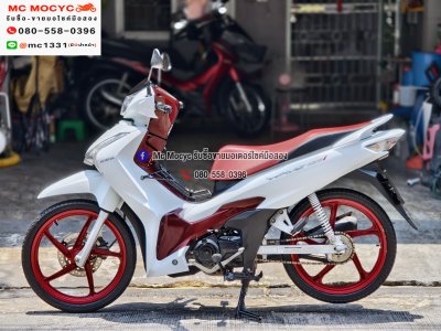 Wave 125i 2023 รุ่นTOPสตาดมือล้อแมค รถบ้านแท้เครื่องท่อเดิมๆ มีเล่มเขียวชุดโอนครบ No1406