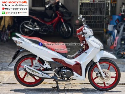Wave 125i 2023 รุ่นTOPสตาดมือล้อแมค รถบ้านแท้เครื่องท่อเดิมๆ มีเล่มเขียวชุดโอนครบ No1406