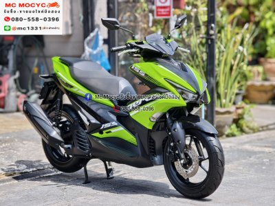 Aerox 2019 วิ่ง2000โลแท้ รถบ้านแท้มือเดียวเครื่องเดิม กุญแจบุคเซอวิสครบ เล่มเขียวชุดโอนครบ No1429