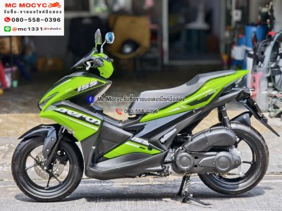 Aerox 2019 วิ่ง2000โลแท้ รถบ้านแท้มือเดียวเครื่องเดิม กุญแจบุคเซอวิสครบ เล่มเขียวชุดโอนครบ No1429