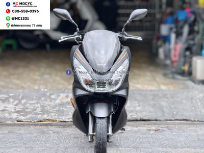 Pcx 150i 2017 ดำส้มเตาแกส รถบ้านแท้มือเดียวไม่ใช่รถประมูล เอกสารครบ No1448