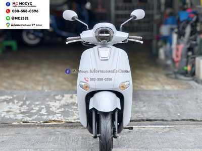 Giorno Plus 2025 รุ่นTOP ABS วิ่ง10000โล รถบ้านแท้มือเดียว กุญแจรีโมทบุคเซอวิสครบ No1449