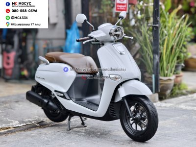 Giorno Plus 2025 รุ่นTOP ABS วิ่ง10000โล รถบ้านแท้มือเดียว กุญแจรีโมทบุคเซอวิสครบ No1449