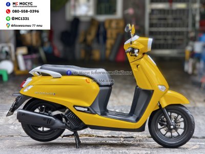 ⭐รถเข้าใหม่⭐ Giorno Plus 2024 วิ่ง10000โลแท้ รถบ้านแท้มือเดียว คู่มือบุคเซอวิสครบ เล่มเขียวชุดโอนครบ No1461