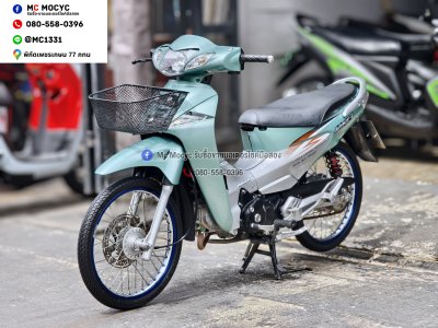 ⭐รถเข้าใหม่⭐ Wave 125r รถบ้านแท้ สตาดติดง่ายใช้งานได้ปกติ มีเล่มเขียวชุดโอนให้ครบ NO1466
