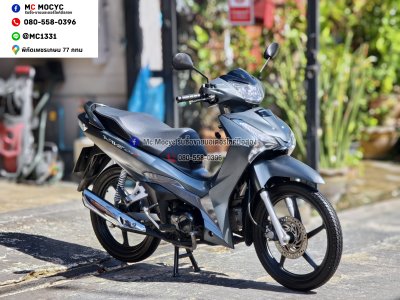 Wave 125i 2024 วิ่ง10000โล รุ่นTOPสตาดมือล้อแมค รถบ้านเครื่องดีสีสวย กุญแจบุคเซอวิสครบ No1470