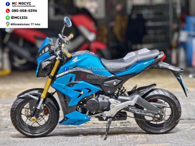 MSX SF 125 2018 รถบ้านแท้มือเดียวไม่ใช่รถประมูล เครื่องท่อเดิม มีเล่มชุดโอนครบ No1481