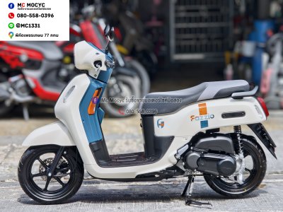 Fazzio 125 2026 รุ่นTOPกุญแจรีโมท รถรางวัลเลขไมล์0โลไม่ผ่านการใช้งาน เล่มเขียวชุดโอนครบ NO1497