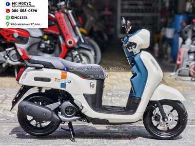 Fazzio 125 2026 รุ่นTOPกุญแจรีโมท รถรางวัลเลขไมล์0โลไม่ผ่านการใช้งาน เล่มเขียวชุดโอนครบ NO1497