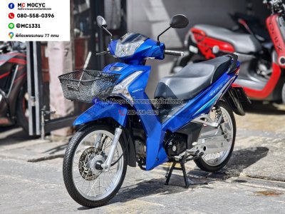 Wave 125i Led สตาดมือล้อCOM รถบ้านแท้มือเดียว เครื่องดีสีสวย ทะเบียนเลขสวย No1498