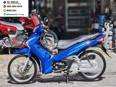 Wave 125i Led สตาดมือล้อCOM รถบ้านแท้มือเดียว เครื่องดีสีสวย ทะเบียนเลขสวย No1498
