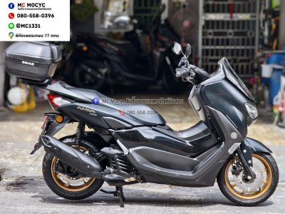 Nmax ABS 2021 รถบ้านแท้เครื่องท่อเดิม เล่มเขียวชุดโอนครบ มีกล่องหลังให้ No1509