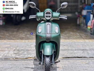 Fazzio 125 2025 รุ่นTOPกุญแจรีโมท เลขไมล์9000โล รถบ้านมือเดียว กุญแจบุคเซอวิสครบ NO1510