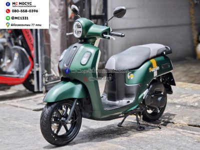 Fazzio 125 2025 รุ่นTOPกุญแจรีโมท เลขไมล์9000โล รถบ้านมือเดียว กุญแจบุคเซอวิสครบ NO1510