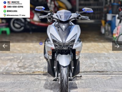 ⭐รถเข้าใหม่⭐ Aerox 2018 รุ่นTop ABS วิ่ง10000โล รถบ้านแท้เครื่องท่อเดิม เล่มเขียวชุดโอนครบ No1518