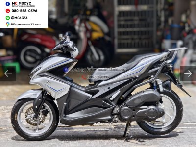 ⭐รถเข้าใหม่⭐ Aerox 2018 รุ่นTop ABS วิ่ง10000โล รถบ้านแท้เครื่องท่อเดิม เล่มเขียวชุดโอนครบ No1518
