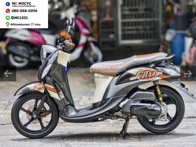 ⭐รถเข้าใหม่⭐ Fino 125i ตัวTopล้อแมค วิ่ง10000โล รถบ้านเครื่องเดิมๆ เล่มเขียวชุดโอนครบ NO1547
