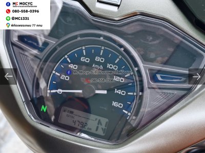⭐รถเข้าใหม่⭐ Wave 125i 2025 อายุรถ9เดือน วิ่ง400โล รุ่นTOPสุดกุญแจรีโมทสตาดมือล้อแมค เหมือนรถใหม่ป้ายแดง No1558