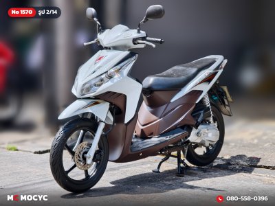 ⭐รถเข้าใหม่⭐ Click 110i 2011 รถบ้านแท้สภาพนี้หายากมาก1ในร้อย สวยจริงๆ ไมล์แท้1หมื่นโล เครื่องท่อเดิม เล่มเขียวชุดโอนครบ No.1570