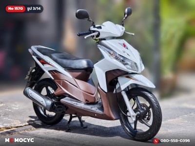 ⭐รถเข้าใหม่⭐ Click 110i 2011 รถบ้านแท้สภาพนี้หายากมาก1ในร้อย สวยจริงๆ ไมล์แท้1หมื่นโล เครื่องท่อเดิม เล่มเขียวชุดโอนครบ No.1570