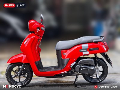 ⭐รถเข้าใหม่⭐ Fazzio 125i 2022 Yconnect ไมล์แท้4พันโล เครื่องท่อเดิม รถบ้านมือเดียว เล่มเขียวชุดโอนครบ No.1573