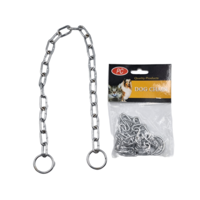 Large Dog Choke Chain (Chrome)+PBH 3.0 mm x 20 inch