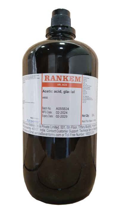 ACETIC ACID GLACIAL AR, RANKEM®