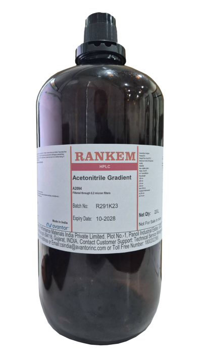 ACETONITRILE GRADIENT HPLC, RANKEM®