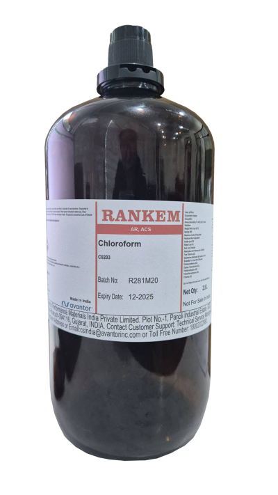 CHLOROFORM AR, ACS (Alcohol Stabilized), RANKEM®
