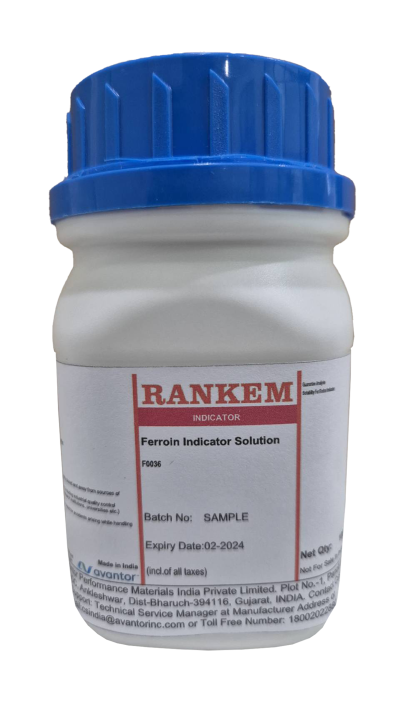 FERROIN INDICATOR SOLUTION INDICATOR, RANKEM®