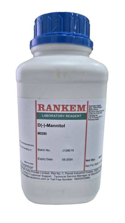 D(-)- MANNITOL LR, RANKEM®
