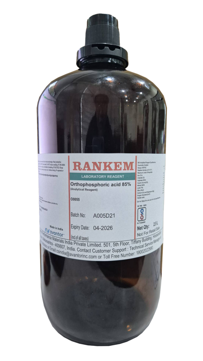 ORTHOPHOSPHORIC ACID 85% LR, RANKEM®