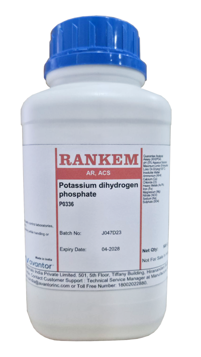 POTASSIUM DIHYDROGEN PHOSPHATE AR, ACS, RANKEM®