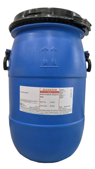 SODIUM SULPHATE ANHYDROUS AR, ACS, RANKEM®